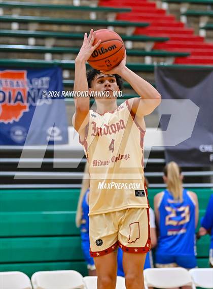 Thumbnail 2 in Indiana vs Michigan (Midwest All-Star Challenge) photogallery.
