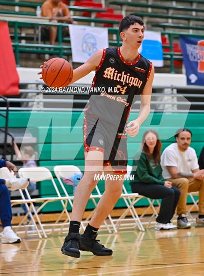 Thumbnail 2 in Indiana vs Michigan (Midwest All-Star Challenge) photogallery.