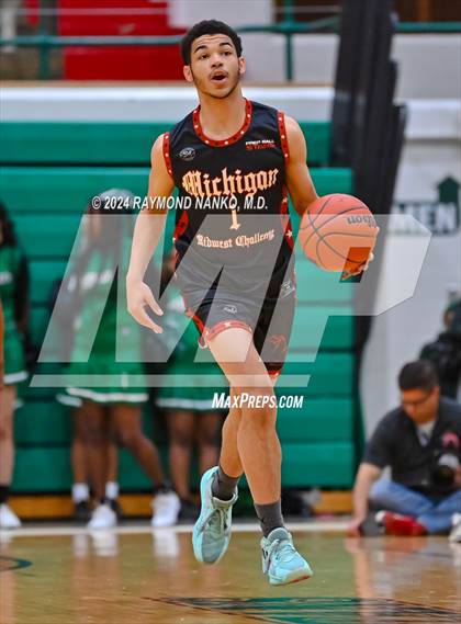 Thumbnail 1 in Indiana vs Michigan (Midwest All-Star Challenge) photogallery.