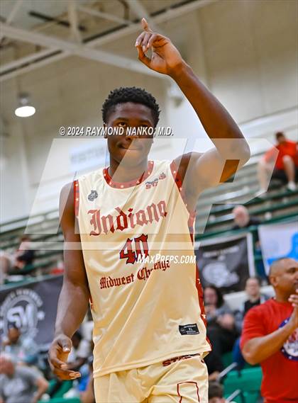 Thumbnail 1 in Indiana vs Michigan (Midwest All-Star Challenge) photogallery.
