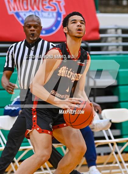 Thumbnail 1 in Indiana vs Michigan (Midwest All-Star Challenge) photogallery.