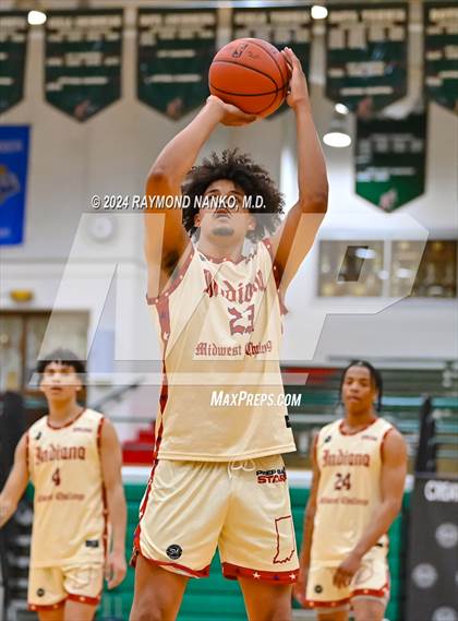 Thumbnail 2 in Indiana vs Michigan (Midwest All-Star Challenge) photogallery.