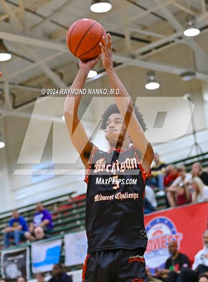 Thumbnail 2 in Indiana vs Michigan (Midwest All-Star Challenge) photogallery.