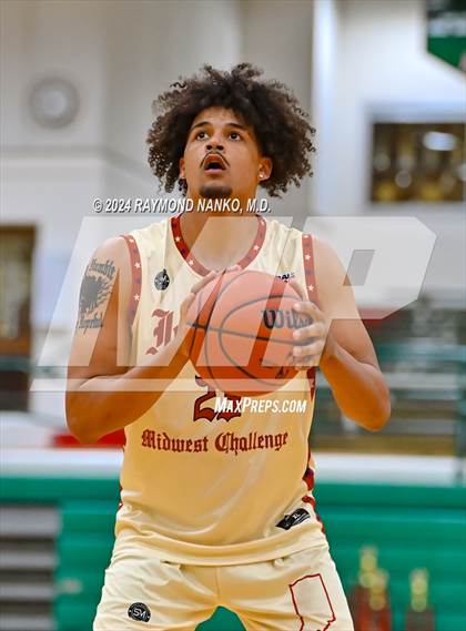 Thumbnail 1 in Indiana vs Michigan (Midwest All-Star Challenge) photogallery.