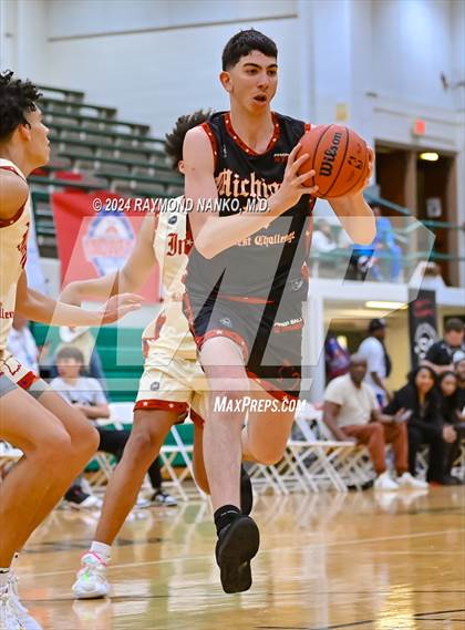 Thumbnail 1 in Indiana vs Michigan (Midwest All-Star Challenge) photogallery.