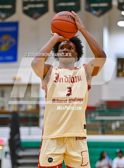Thumbnail 2 in Indiana vs Michigan (Midwest All-Star Challenge) photogallery.