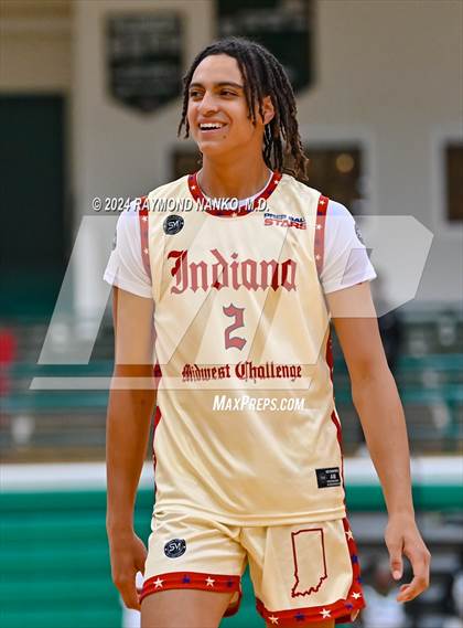Thumbnail 2 in Indiana vs Michigan (Midwest All-Star Challenge) photogallery.