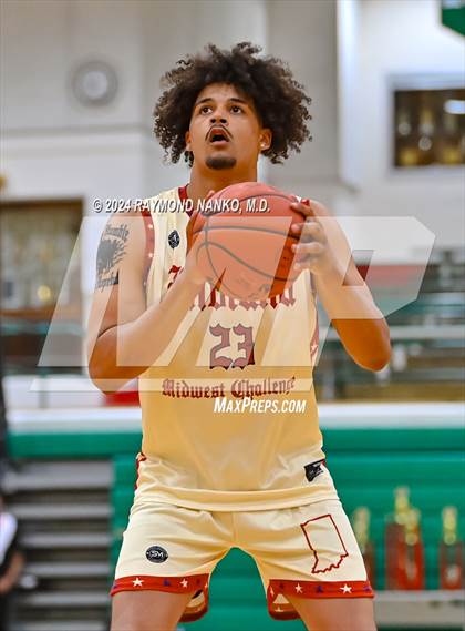 Thumbnail 2 in Indiana vs Michigan (Midwest All-Star Challenge) photogallery.