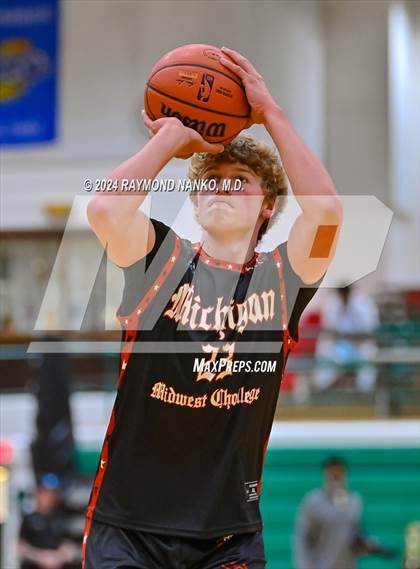 Thumbnail 2 in Indiana vs Michigan (Midwest All-Star Challenge) photogallery.