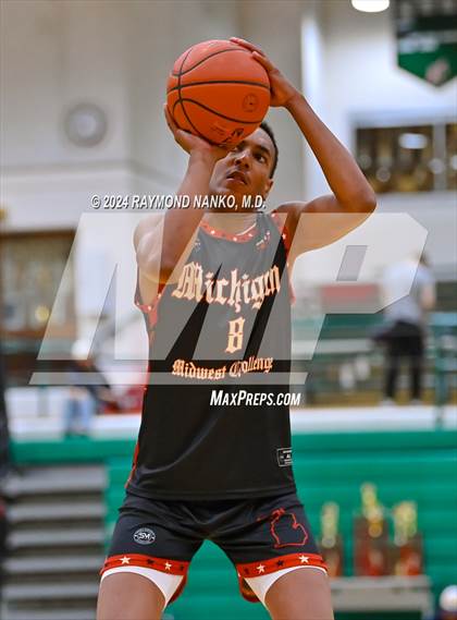 Thumbnail 2 in Indiana vs Michigan (Midwest All-Star Challenge) photogallery.