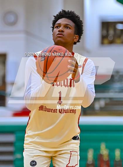 Thumbnail 2 in Indiana vs Michigan (Midwest All-Star Challenge) photogallery.