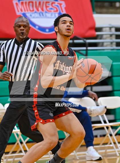Thumbnail 2 in Indiana vs Michigan (Midwest All-Star Challenge) photogallery.