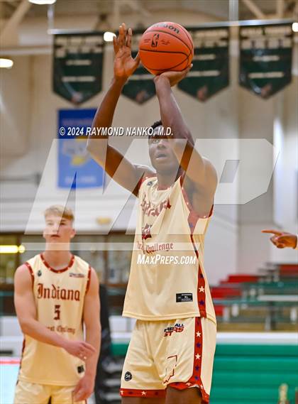 Thumbnail 2 in Indiana vs Michigan (Midwest All-Star Challenge) photogallery.