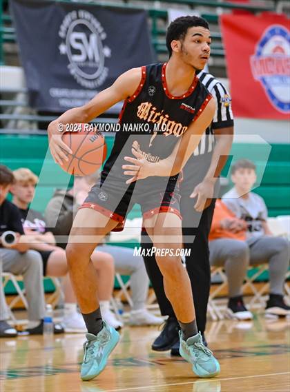 Thumbnail 1 in Indiana vs Michigan (Midwest All-Star Challenge) photogallery.