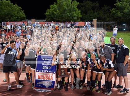 Thumbnail 3 in T.C. Roberson vs. East Chapel Hill (NCHSAA 3A Final) photogallery.