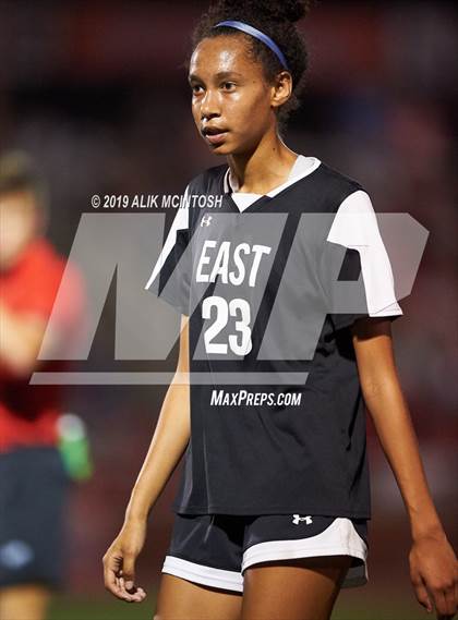 Thumbnail 3 in T.C. Roberson vs. East Chapel Hill (NCHSAA 3A Final) photogallery.