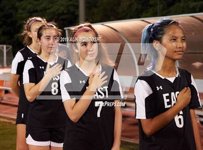 Thumbnail 3 in T.C. Roberson vs. East Chapel Hill (NCHSAA 3A Final) photogallery.
