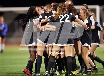 Thumbnail 2 in T.C. Roberson vs. East Chapel Hill (NCHSAA 3A Final) photogallery.