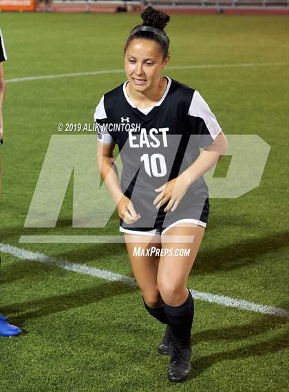 Thumbnail 1 in T.C. Roberson vs. East Chapel Hill (NCHSAA 3A Final) photogallery.