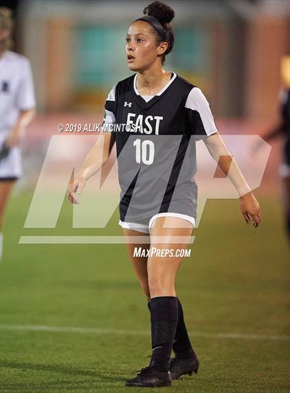 Thumbnail 3 in T.C. Roberson vs. East Chapel Hill (NCHSAA 3A Final) photogallery.