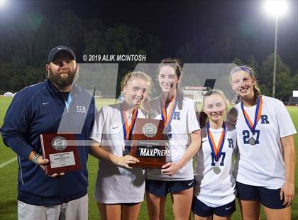 Thumbnail 1 in T.C. Roberson vs. East Chapel Hill (NCHSAA 3A Final) photogallery.