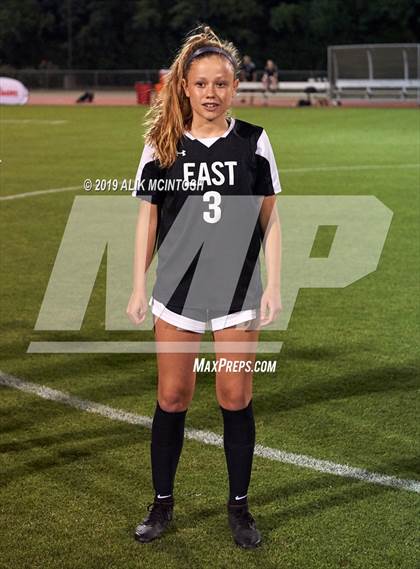 Thumbnail 3 in T.C. Roberson vs. East Chapel Hill (NCHSAA 3A Final) photogallery.