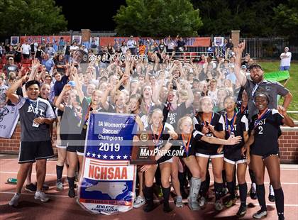 Thumbnail 2 in T.C. Roberson vs. East Chapel Hill (NCHSAA 3A Final) photogallery.