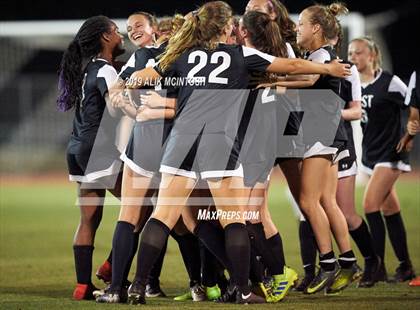 Thumbnail 1 in T.C. Roberson vs. East Chapel Hill (NCHSAA 3A Final) photogallery.