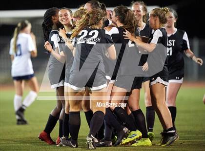 Thumbnail 3 in T.C. Roberson vs. East Chapel Hill (NCHSAA 3A Final) photogallery.