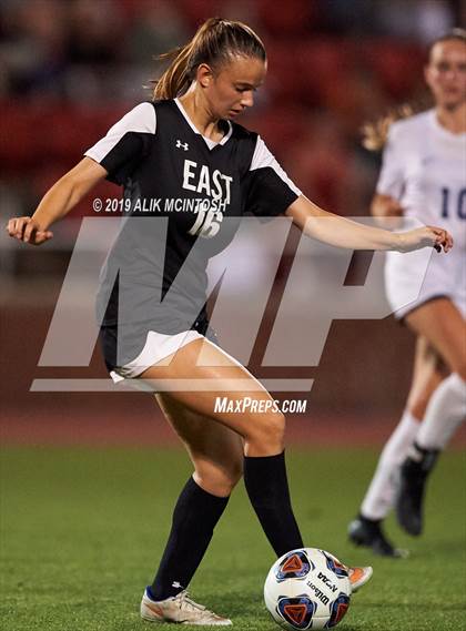 Thumbnail 1 in T.C. Roberson vs. East Chapel Hill (NCHSAA 3A Final) photogallery.