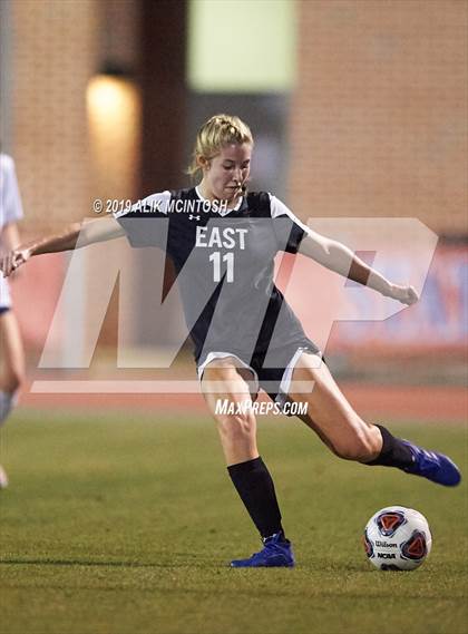 Thumbnail 1 in T.C. Roberson vs. East Chapel Hill (NCHSAA 3A Final) photogallery.