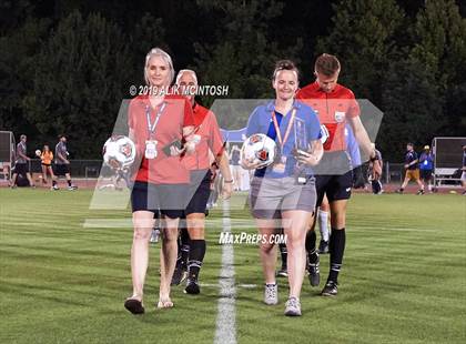 Thumbnail 2 in T.C. Roberson vs. East Chapel Hill (NCHSAA 3A Final) photogallery.