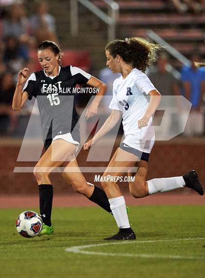Thumbnail 1 in T.C. Roberson vs. East Chapel Hill (NCHSAA 3A Final) photogallery.