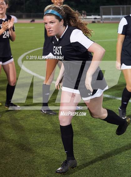 Thumbnail 1 in T.C. Roberson vs. East Chapel Hill (NCHSAA 3A Final) photogallery.
