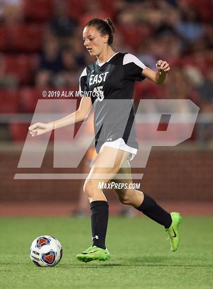 Thumbnail 2 in T.C. Roberson vs. East Chapel Hill (NCHSAA 3A Final) photogallery.