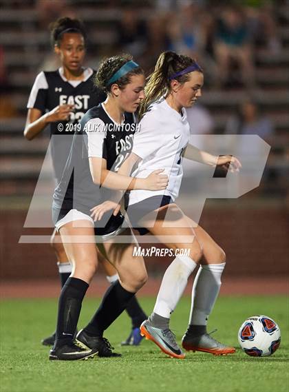 Thumbnail 3 in T.C. Roberson vs. East Chapel Hill (NCHSAA 3A Final) photogallery.