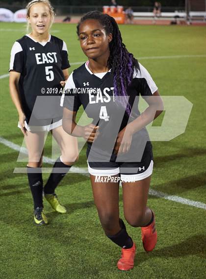 Thumbnail 1 in T.C. Roberson vs. East Chapel Hill (NCHSAA 3A Final) photogallery.