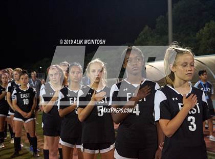 Thumbnail 1 in T.C. Roberson vs. East Chapel Hill (NCHSAA 3A Final) photogallery.