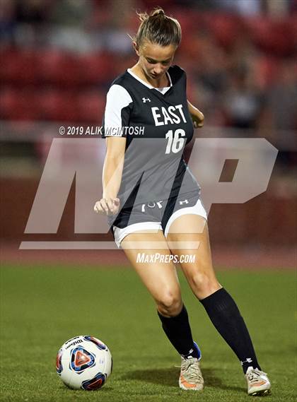 Thumbnail 3 in T.C. Roberson vs. East Chapel Hill (NCHSAA 3A Final) photogallery.