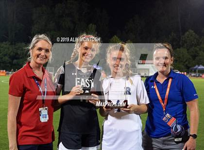 Thumbnail 3 in T.C. Roberson vs. East Chapel Hill (NCHSAA 3A Final) photogallery.