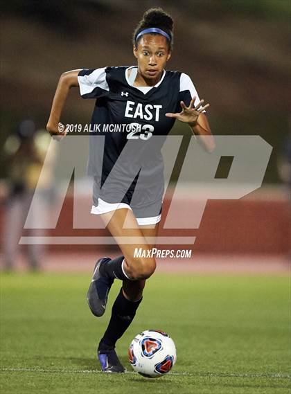 Thumbnail 3 in T.C. Roberson vs. East Chapel Hill (NCHSAA 3A Final) photogallery.