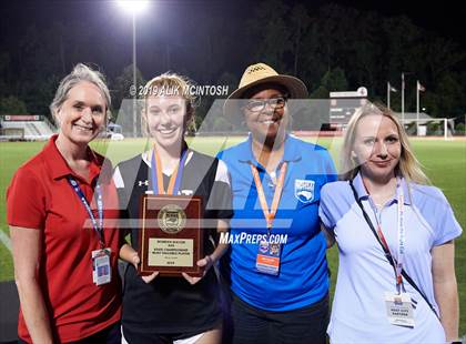 Thumbnail 1 in T.C. Roberson vs. East Chapel Hill (NCHSAA 3A Final) photogallery.