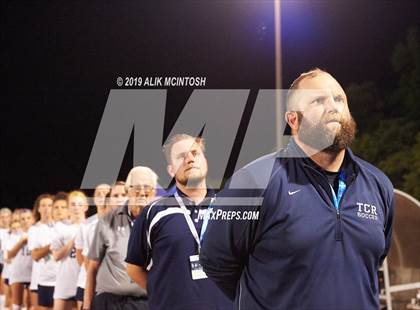 Thumbnail 1 in T.C. Roberson vs. East Chapel Hill (NCHSAA 3A Final) photogallery.
