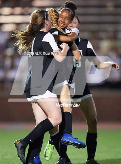 Thumbnail 3 in T.C. Roberson vs. East Chapel Hill (NCHSAA 3A Final) photogallery.