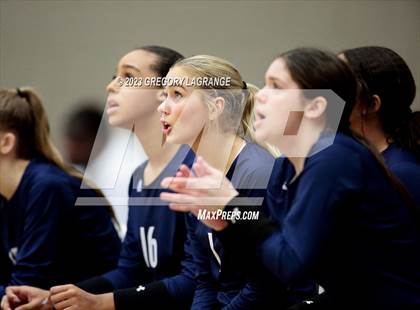 Thumbnail 2 in Keller vs Flower Mound (UIL 6A Volleyball Regional Semifinals) photogallery.