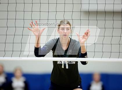 Thumbnail 2 in Keller vs Flower Mound (UIL 6A Volleyball Regional Semifinals) photogallery.
