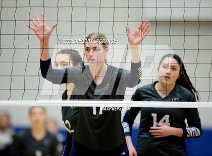 Thumbnail 1 in Keller vs Flower Mound (UIL 6A Volleyball Regional Semifinals) photogallery.