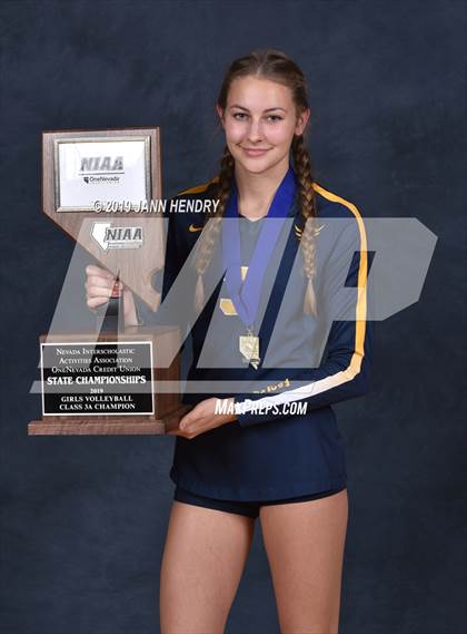 Thumbnail 1 in Boulder City (NIAA State 3A Awards) photogallery.