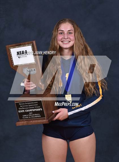 Thumbnail 1 in Boulder City (NIAA State 3A Awards) photogallery.