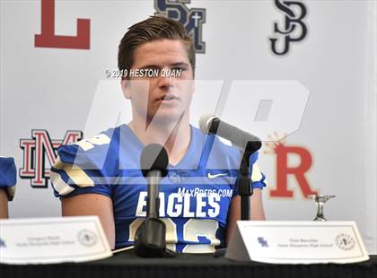 Thumbnail 3 in Trinity League Media Day - Santa Margarita photogallery.